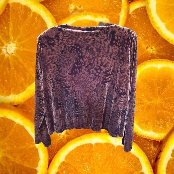 SUSAN Graver Style Tiger Print Zipper Jacket Size‎ XL - Picture 3 of 3